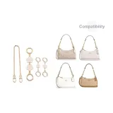 [Gold-Tone Three-Piece Set]Cherry Blossom Chain 13cm+Cherry Blossom Chain 1 Section 2 Pack+Decorative Chain 40cm