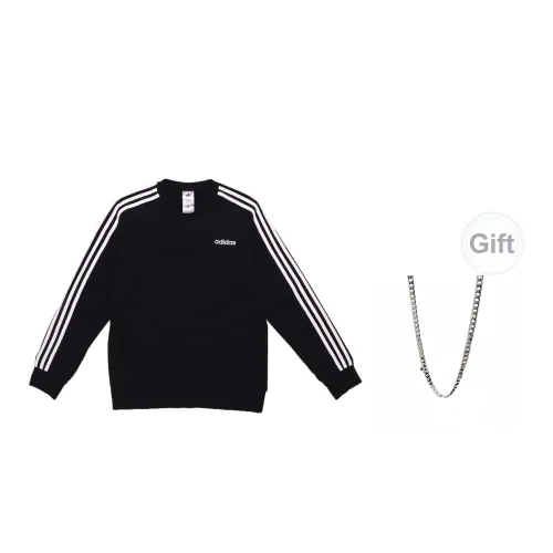 Adidas Sweatshirts Unisex Black Includes Necklaces