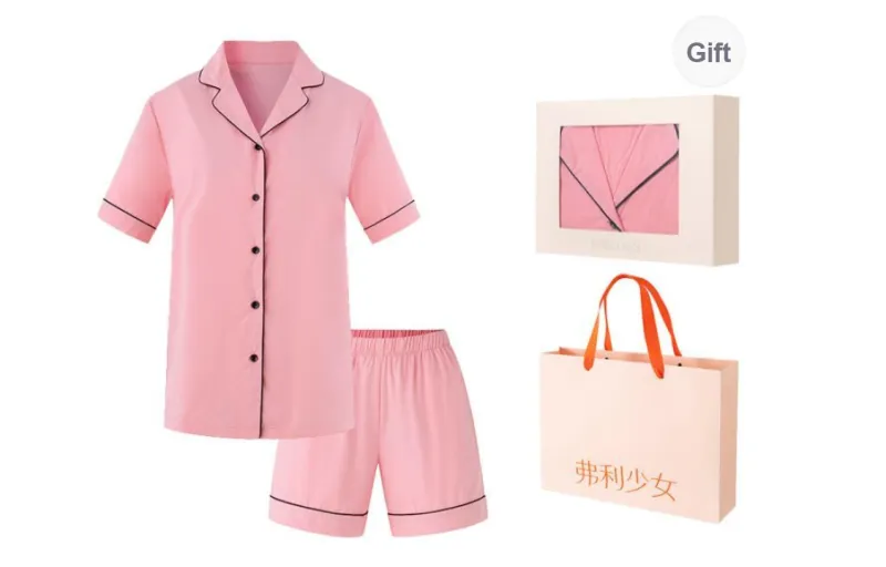 FREELASS Pajama Set Women's Gift Box Set-7