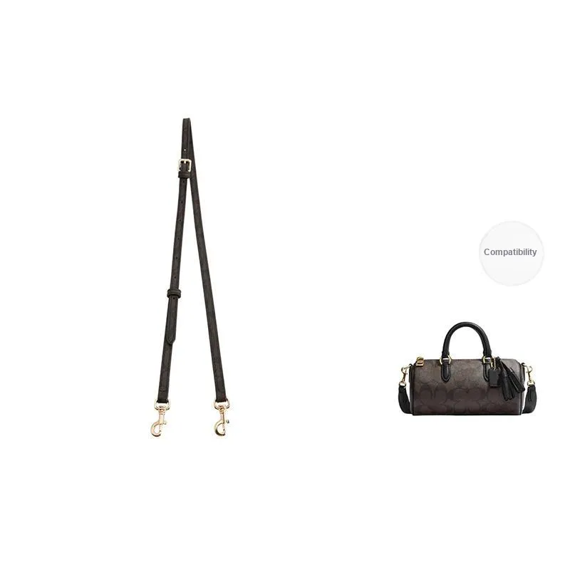 Leather Replaceable Adjustment Shoulder Strap Bag Strap Women's Multicolor-3