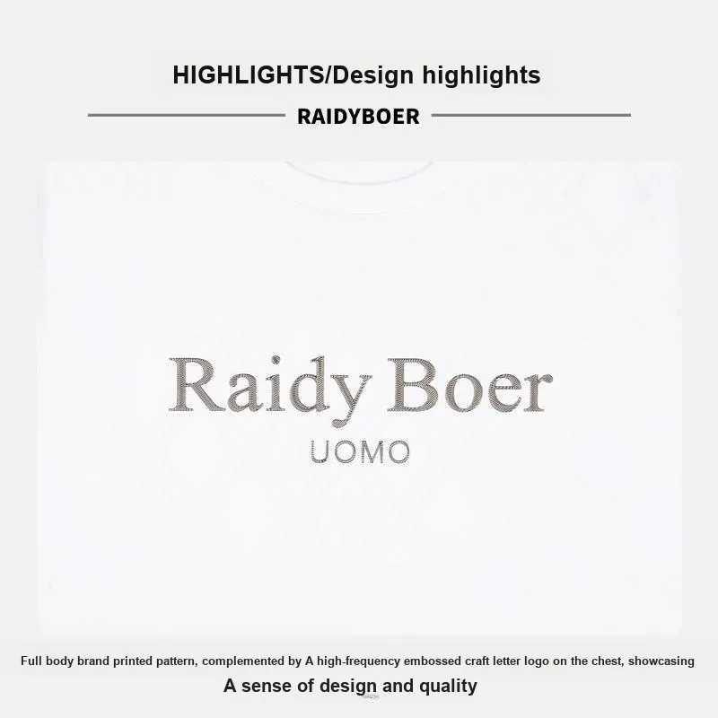 Raidy Boer 2025 Summer T Shirt Men's-8