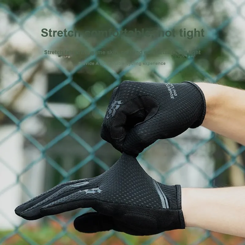 ROCKBROS Riding Equipment Cycling Glove Unisex Brocade Elastane Blend-2