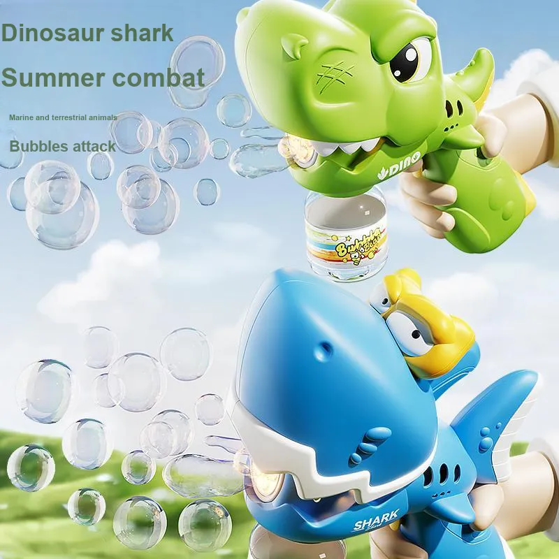 Bergers Dinosaur Kids Fully Automatic Bubble Machines-4