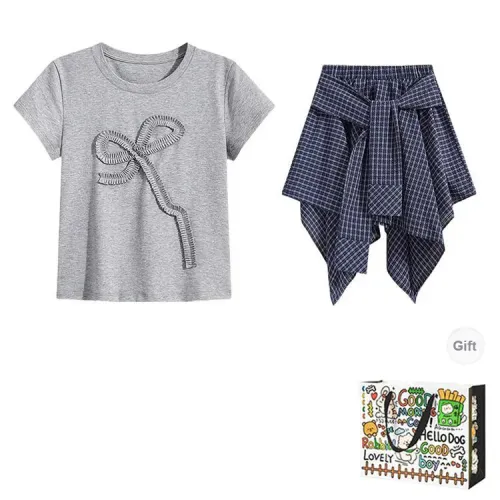 HAPG Two Piece Skirt Sets Women's