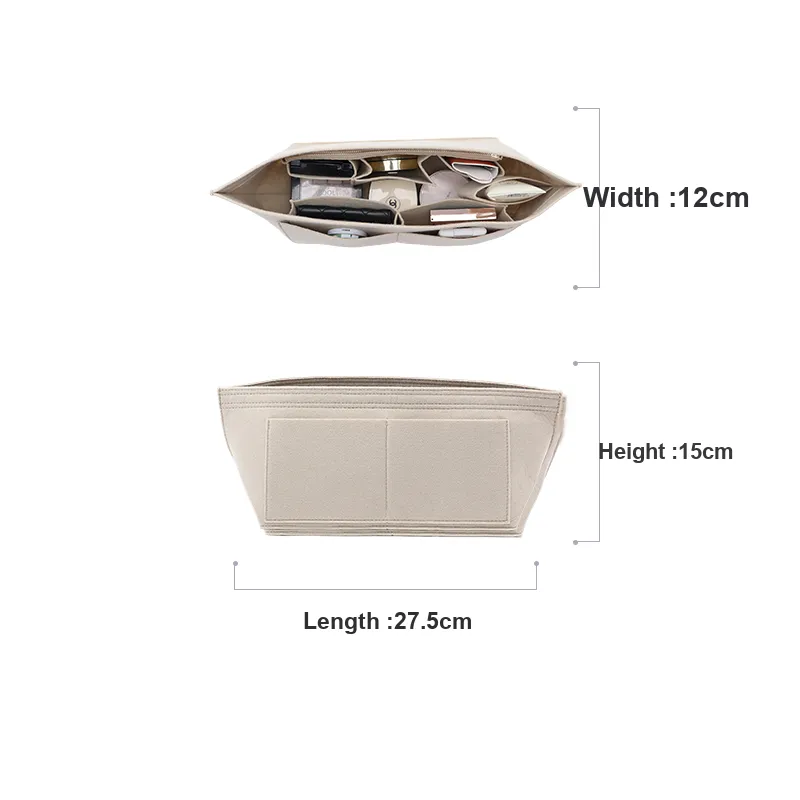Gloya Imported Microfiber Anti Deformation Bottom Pad Bag Accessory Women's-16