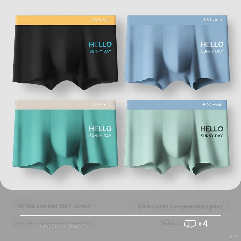 H-YXIANG Underpants Men's 4 Pack-9