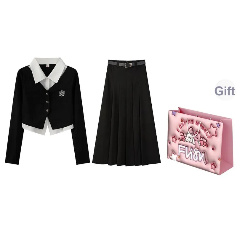 FLIM Two Piece Skirt Sets Women's-8