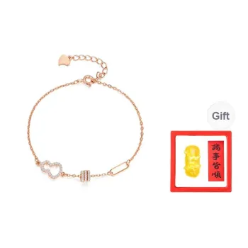 Chongqing Gold Store 925 Sterling Silver Bracelets Women's