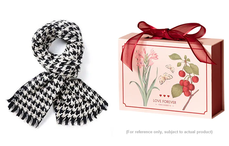 FREE RABBITⅡ Knit Scarves Unisex-5