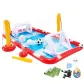Ball Sports Pool Set[Includes 50 Pcs Ball+Electric Pump+Repair Kit+2 Pcs Cartoon Floor Mat]