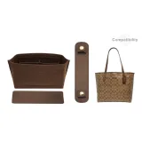 City33[Dark Brown]Open Top Liner+Shoulder Pads+Bottom Pad