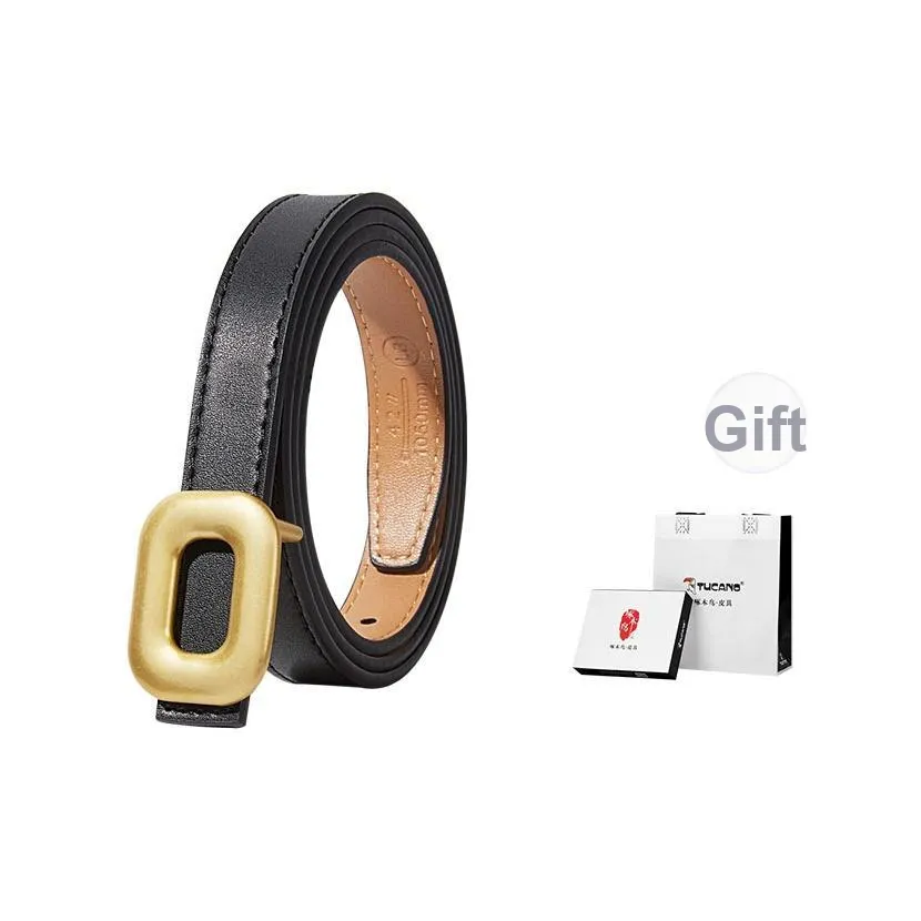 TUCANO Synthetic Leather Belts Women's 3cm