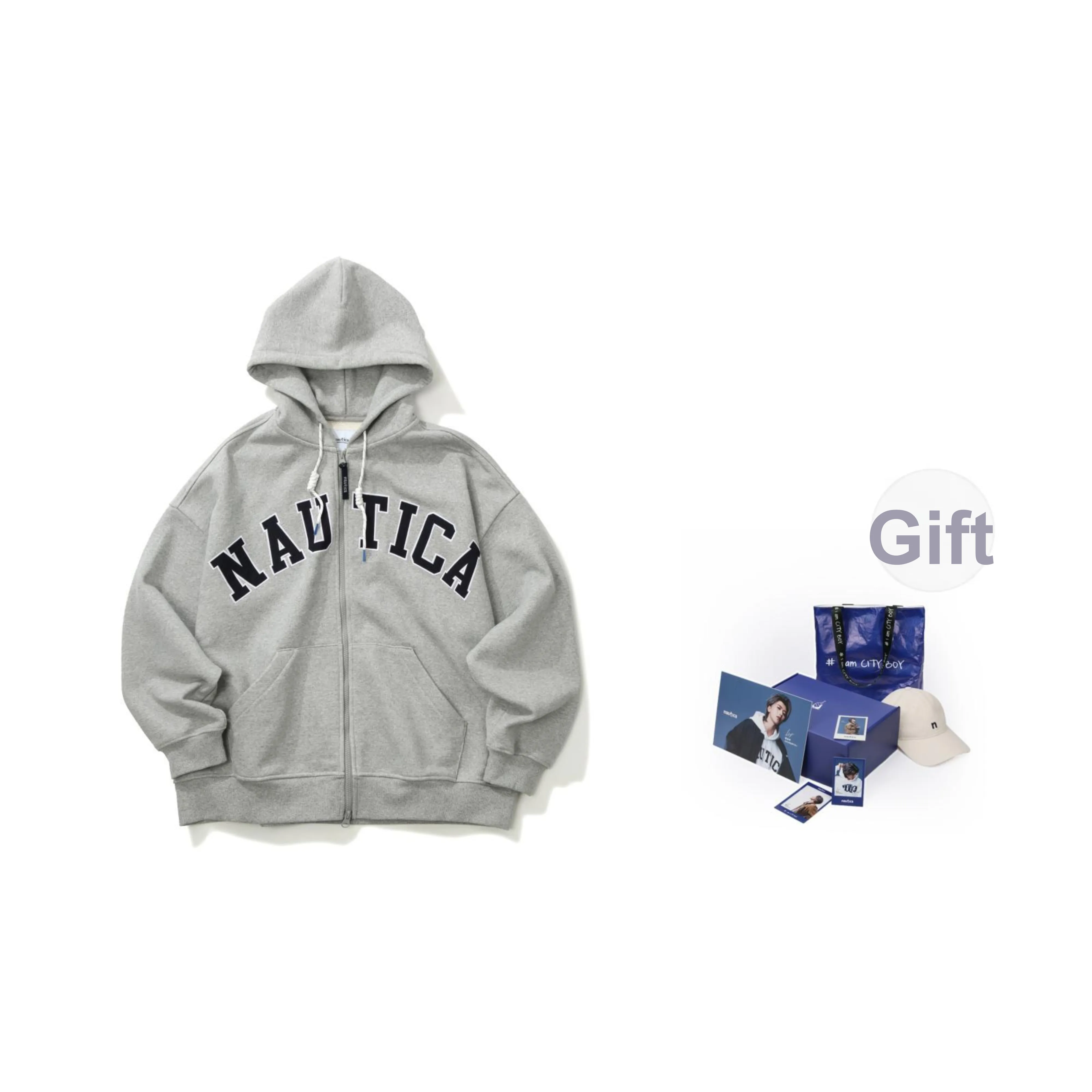 Nautica White Sail Свитшот Унисекс