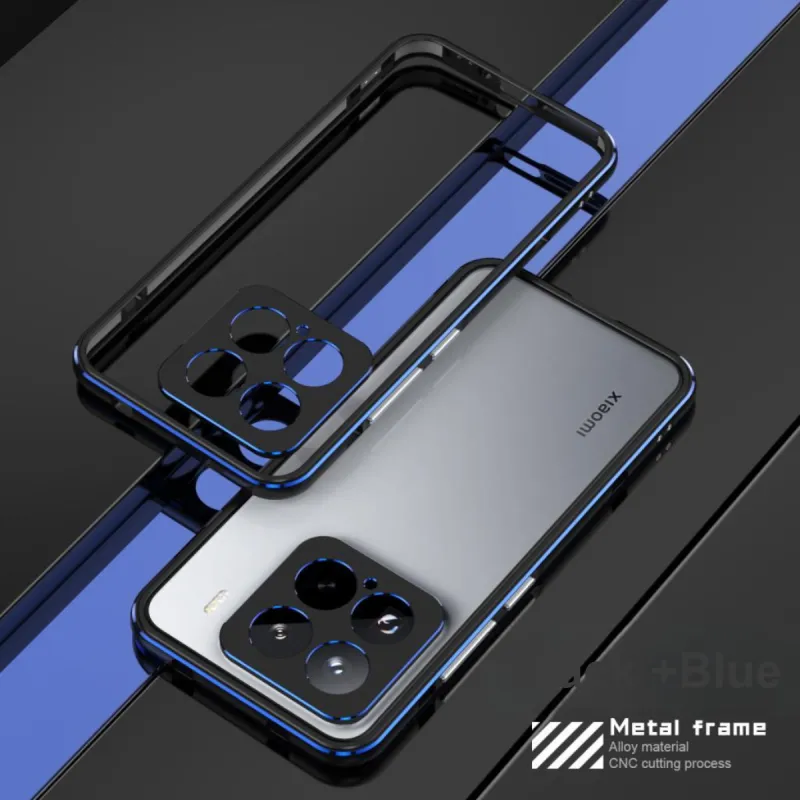 ZHUOJI Metal Frame+Lens Cap Material Phone Cases Compatible With Xiaomi 15 PRO-5