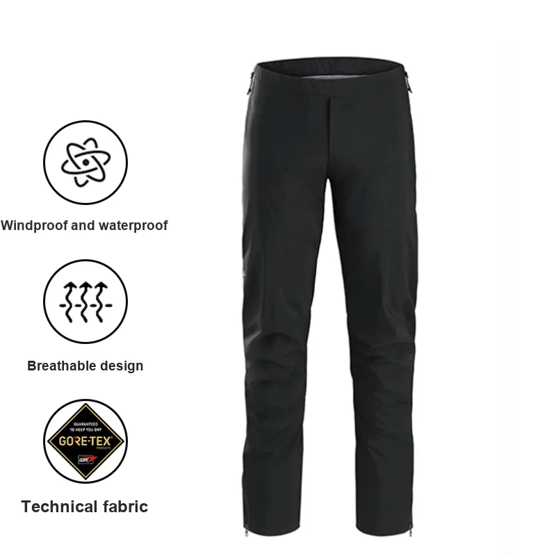 Arcteryx BETA Windbreaker Pants Men's Black-2