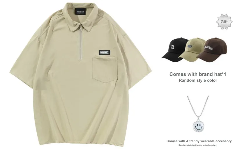 MISTEEZ Polo Shirts Unisex-3