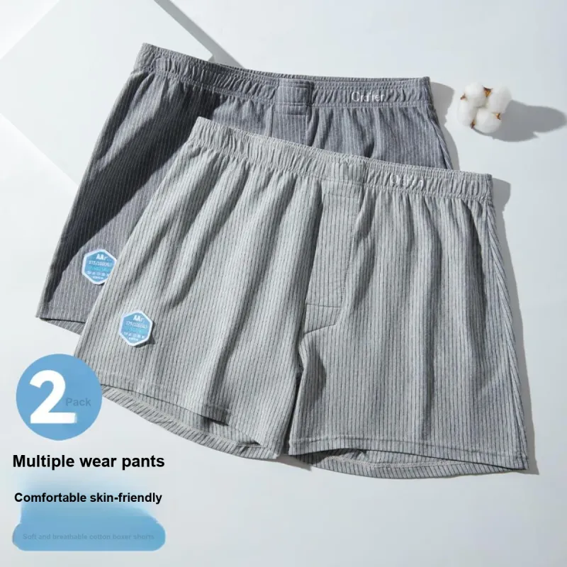 Ordifen Underpants Men's Light Heather Gray+Medium Heather Gray-3