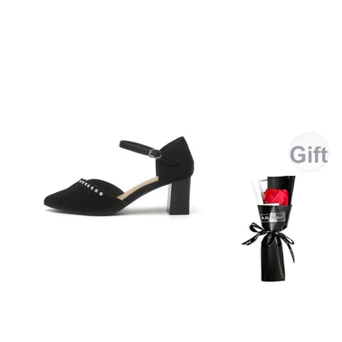 DAPHNE Block Heel High Heels 6cm Women's