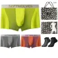 3 Pack Box Included (Diamond Red+Lead Gray+Fruit Green) with 2 Pack Socks+Shopping Bag