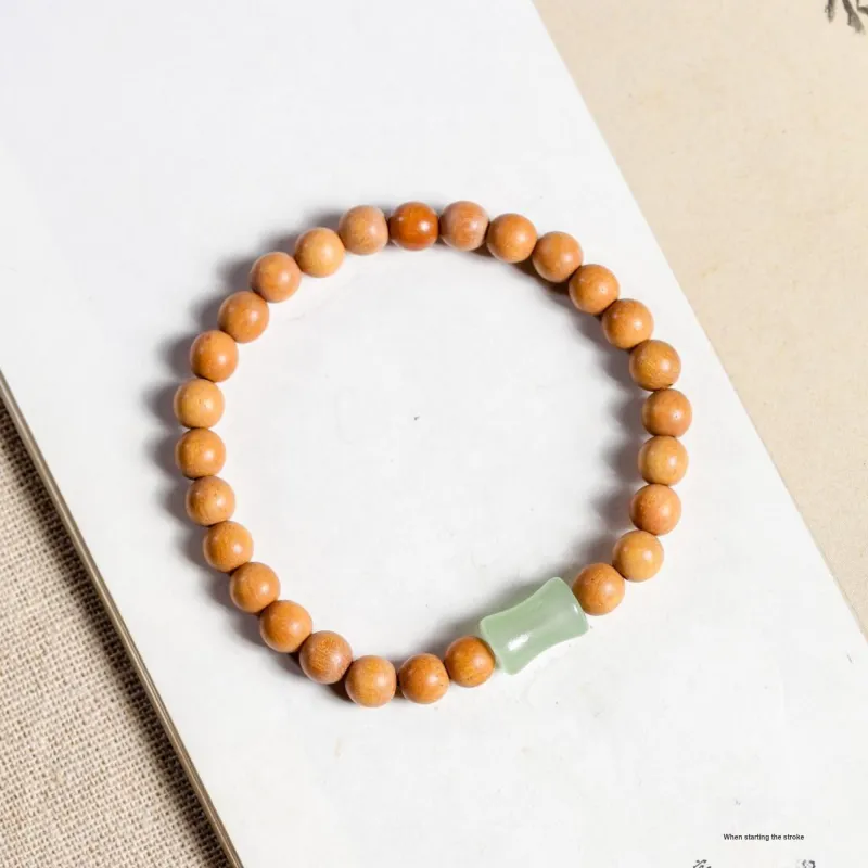 WUDE Barbie Sandalwood Wooden Bracelets Unisex-1