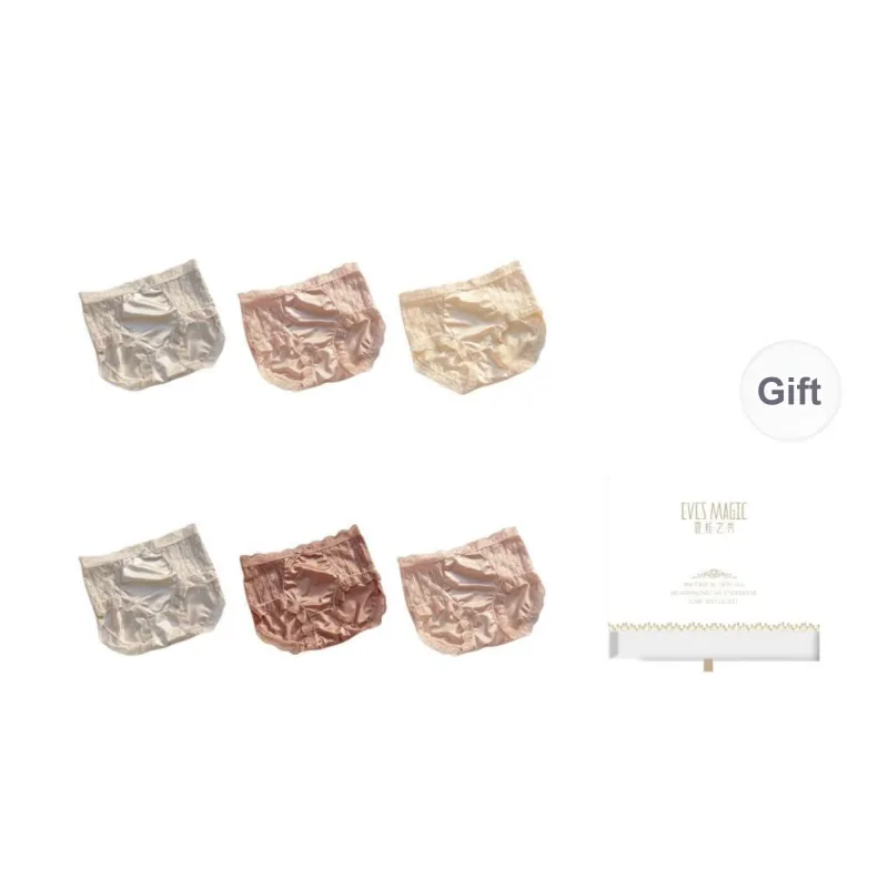 XIA.WA.ZHI.XIU Underpants Women's Box 6 Pack-2