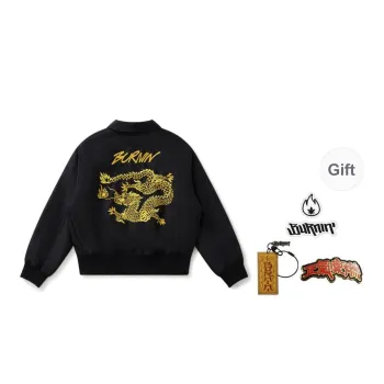 BURNIN Jackets Unisex Black
