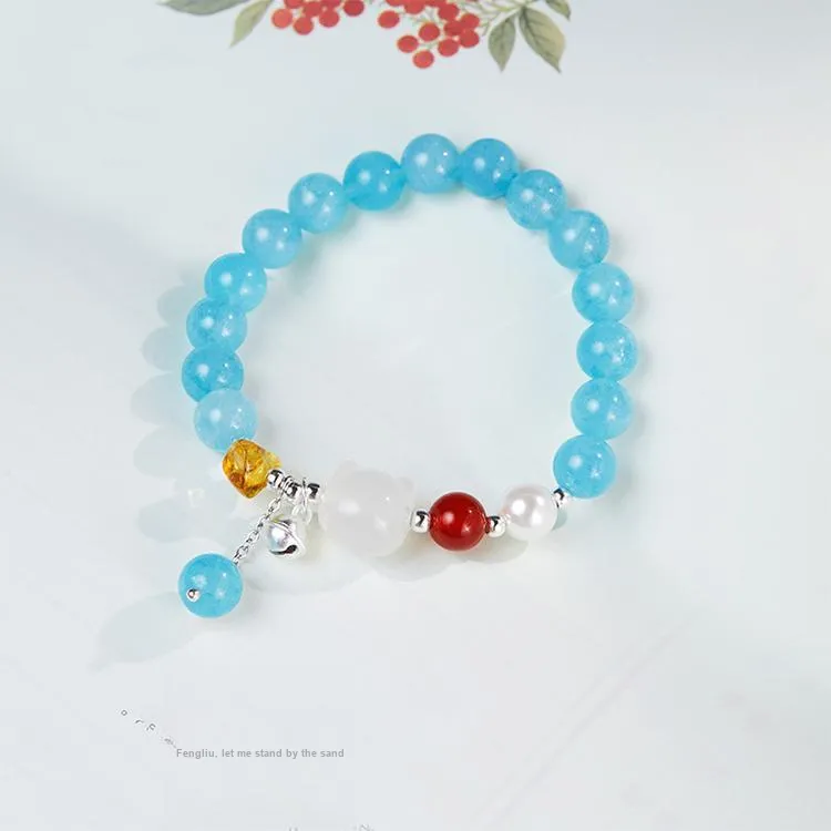 JKEM Chalcedony Bracelets Women's-3