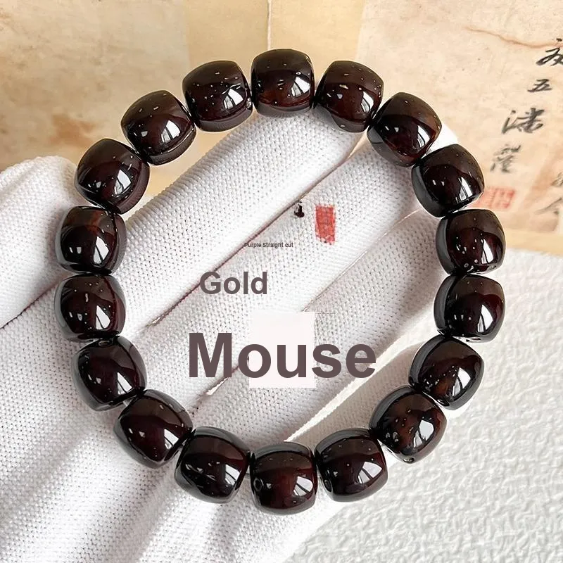 GUMUJIANG Purple Gold Rat Bracelets Unisex-1