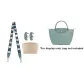 (Lake Blue) Adjustable Canvas+Trumpets Liner Full Set