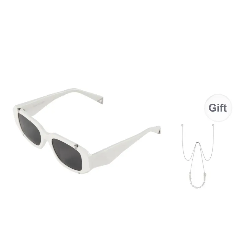 BLACKHEAD Plate Frame Oval Sunglasses Unisex-4