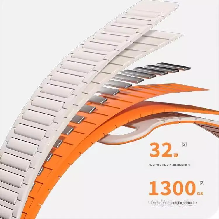 CHUANGYIDA OPPO Compatibility Watch Band 222mm Silicone Material-1