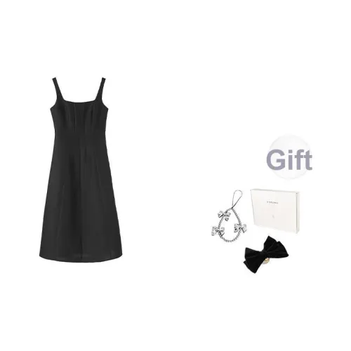 Fstudio Корейский стиль Мягкий Элегантность Обхват талии Утягивающий Платье Женское