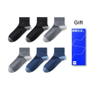 HLA Mid Calf Socks Men's 6 Pack