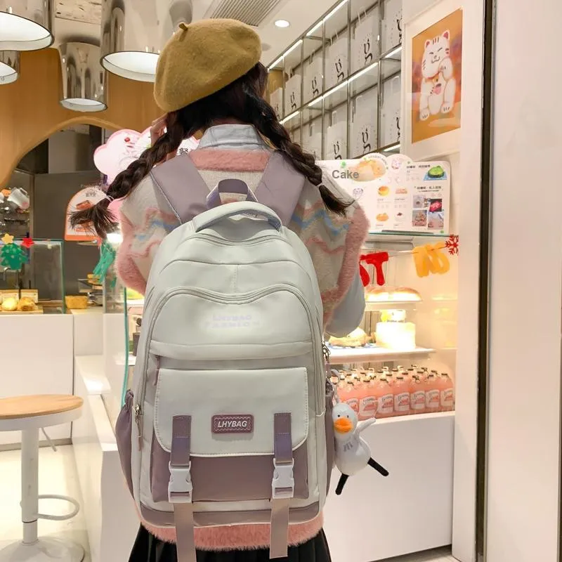 URBAN FOREST Nylon Backpack Women's Multicolor-15
