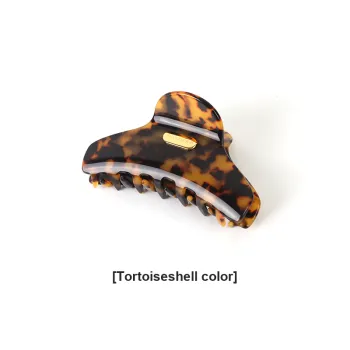 HOSUKKO PVC/Acetate Plate Hair Clips Women's