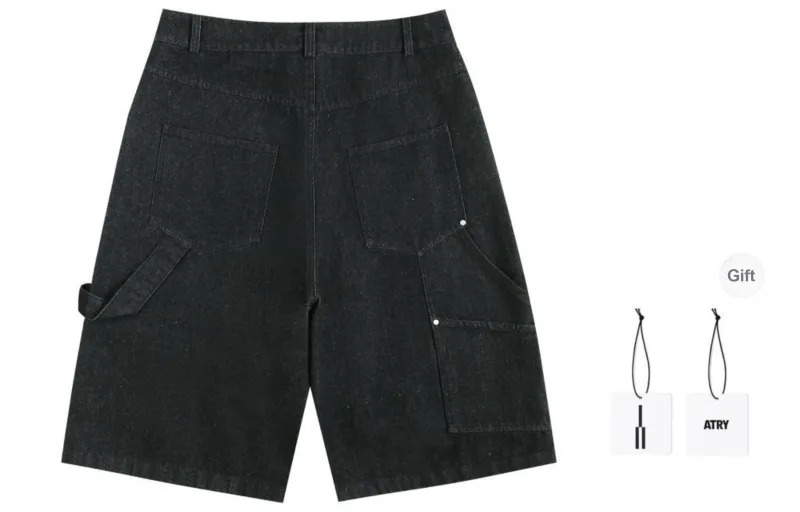 Atry Casual Shorts Unisex Blue-1