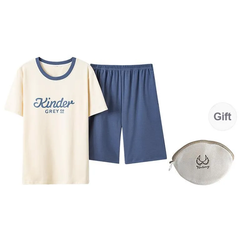 FENTENGCARE Pajama Set Men's Image Color-0