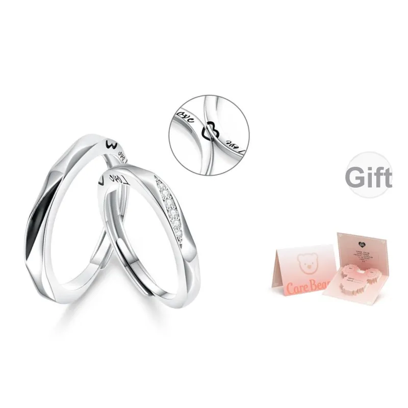CAREBEARS S925 Silver Rings Unisex-0
