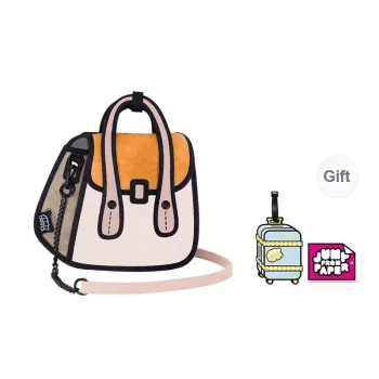 JumpFromPaper Synthetic Leather Spandex Crossbody Handbags Women's Multicolor
