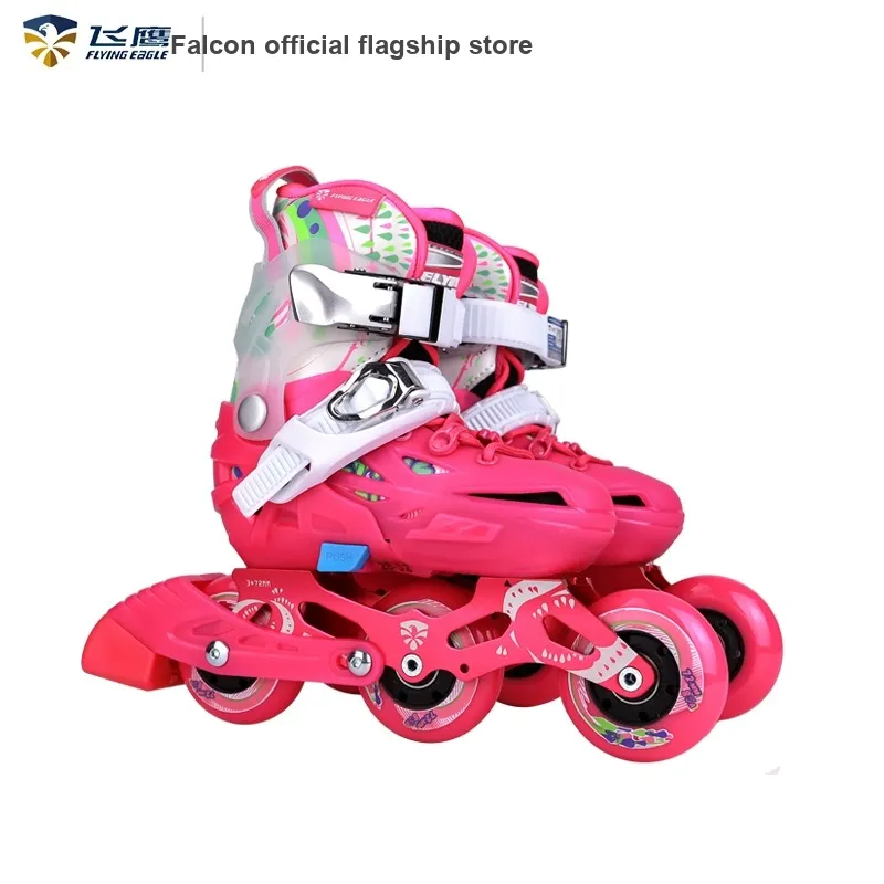 FLYING EAGLE Roller Skate Set ABS Hard Shell \ EPS Foam Casual, Commuting Unisex 28 32 S\M Black, Blue, Pink-7