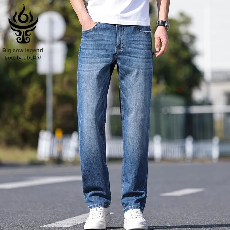DANIUCHUANSHUO Jeans Men's Blue-3