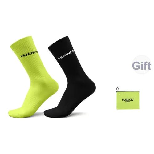 HUANQIU Колено Высокие Носки Унисекс Combo Set