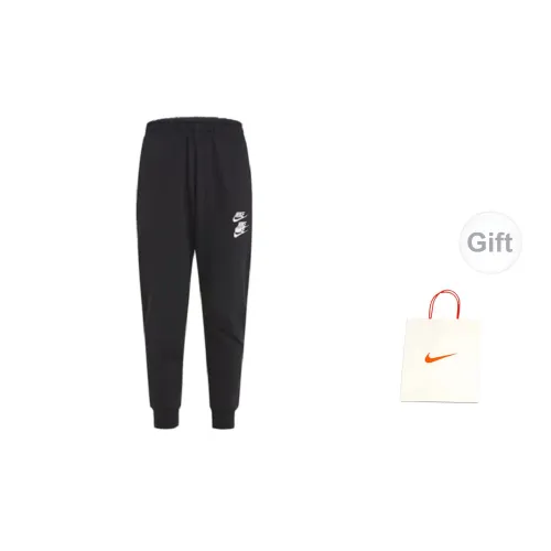 Nike Casual Pants Men Black With Gift Bag