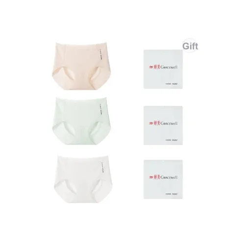 GRACEWELL Женское нижнее белье сумка для покупок 3 упаковки