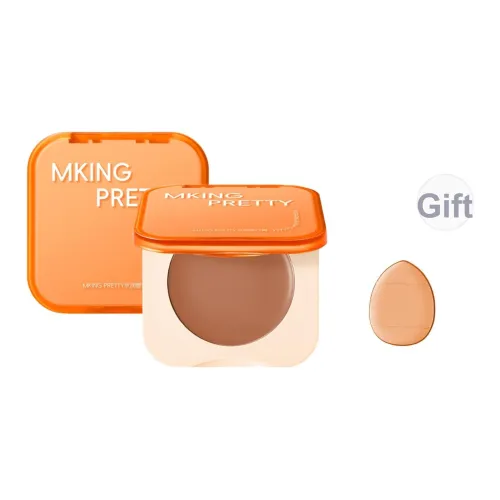 MKING PRETTY Увлажняющие Румяна Палетка Легко Смешивается Корректирующий Тон Кожи Контуринг Естественный Матовый