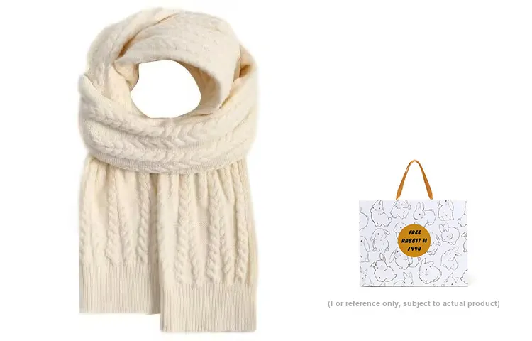 FREE RABBITⅡ Knit Scarves Unisex-8