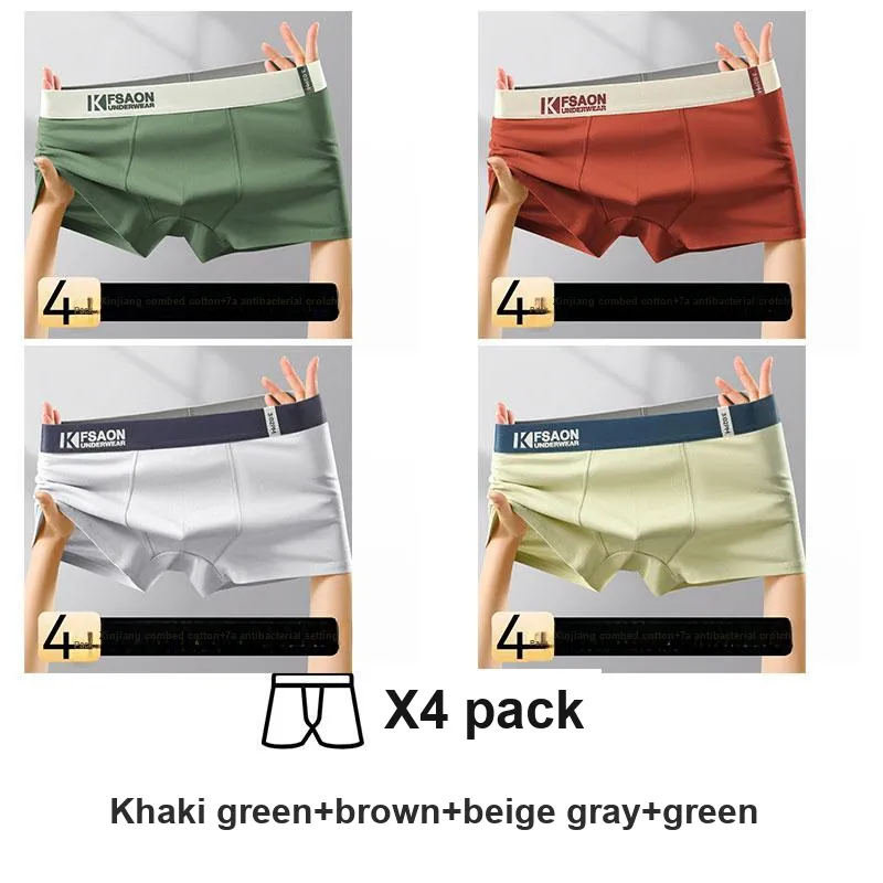 Lan Miao Underpants Men's 4 Pack-4