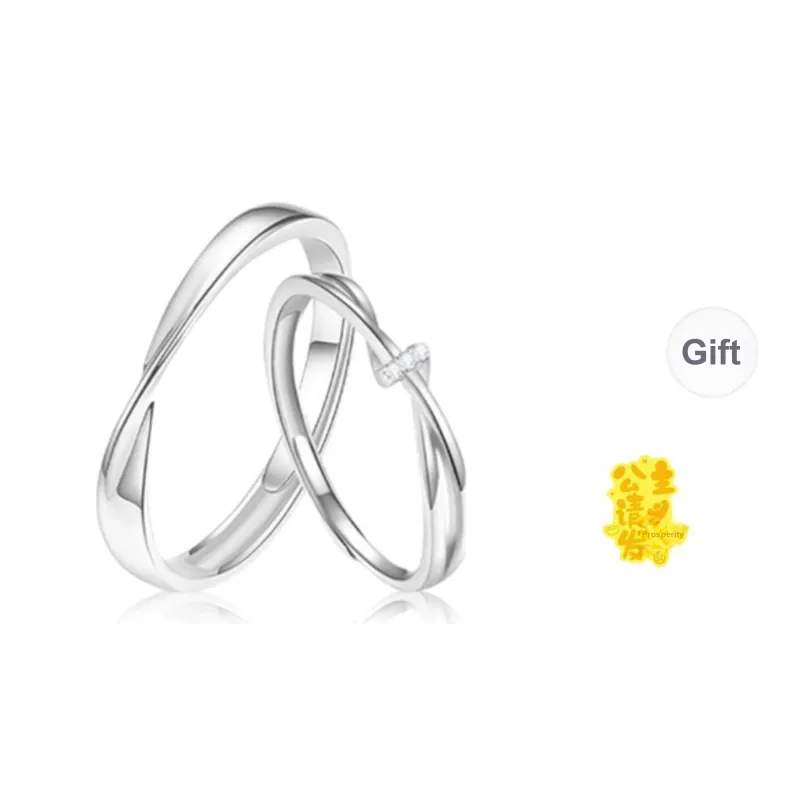 Kim Ka Fook S925 Silver Rings Unisex-3