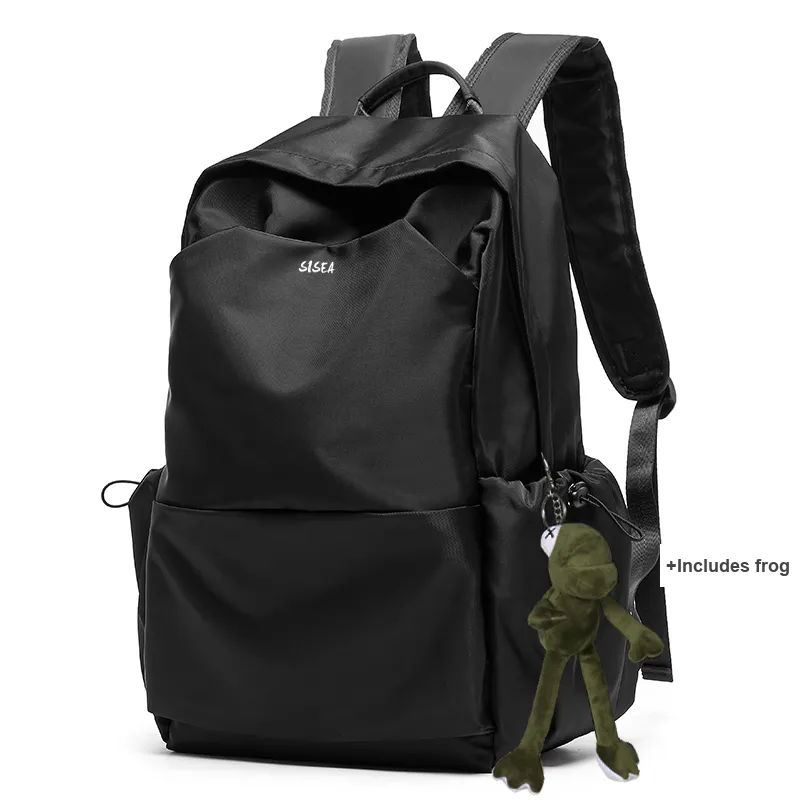 Sisea Fabric Backpack Travel Laptop Bag Regular Unisex Multicolor-125