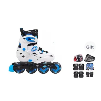 FLYING EAGLE Inline Skates PP Aluminum Alloy Kids' Blue White